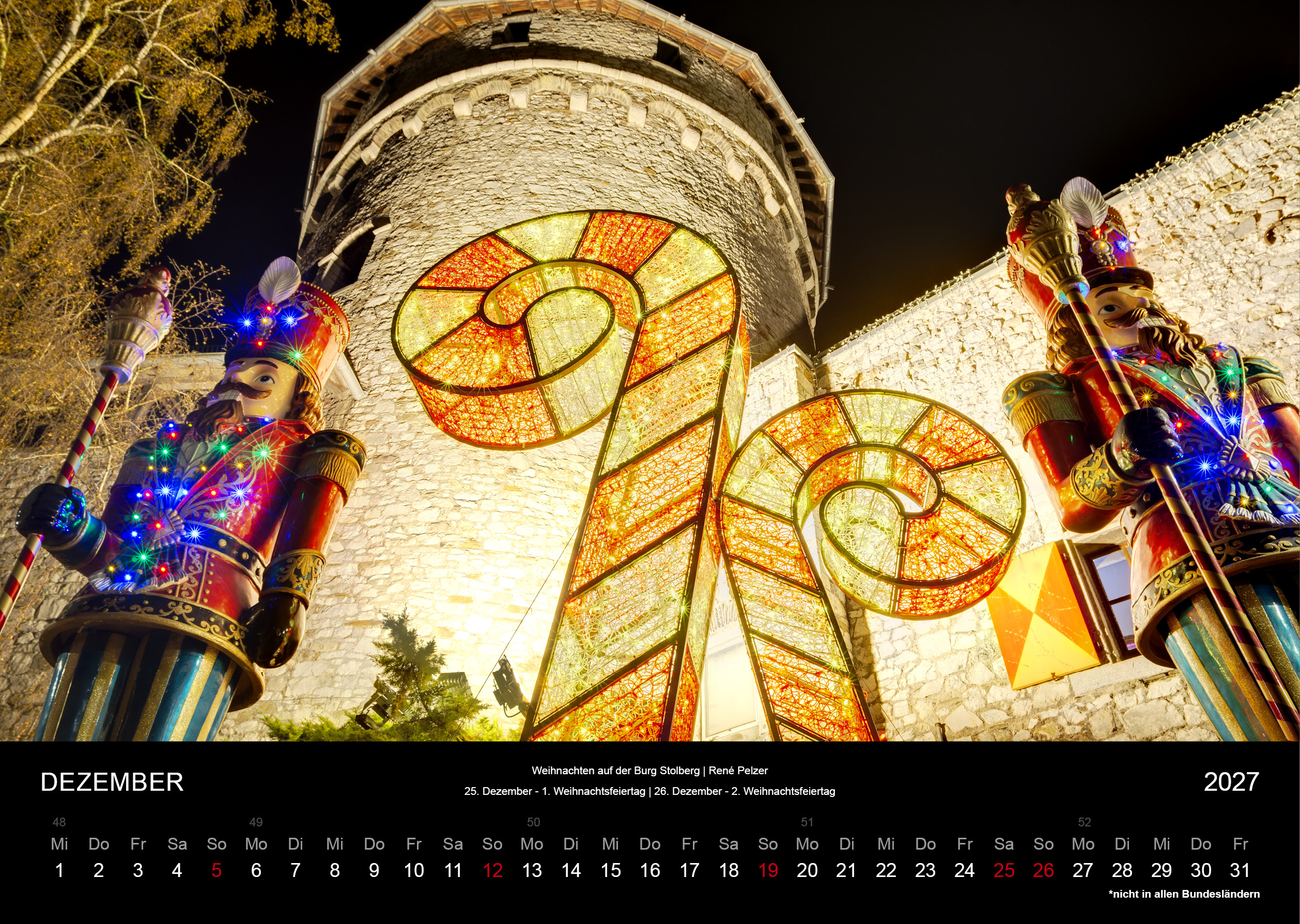 Weihnachten auf der Burg Stolberg