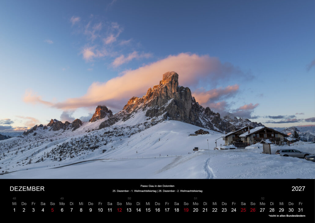 Passo Giau in den Dolomiten